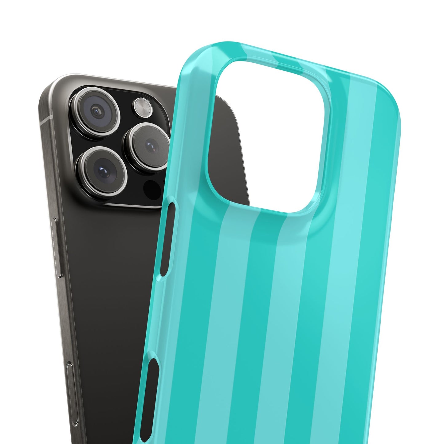 Striped Aqua Case