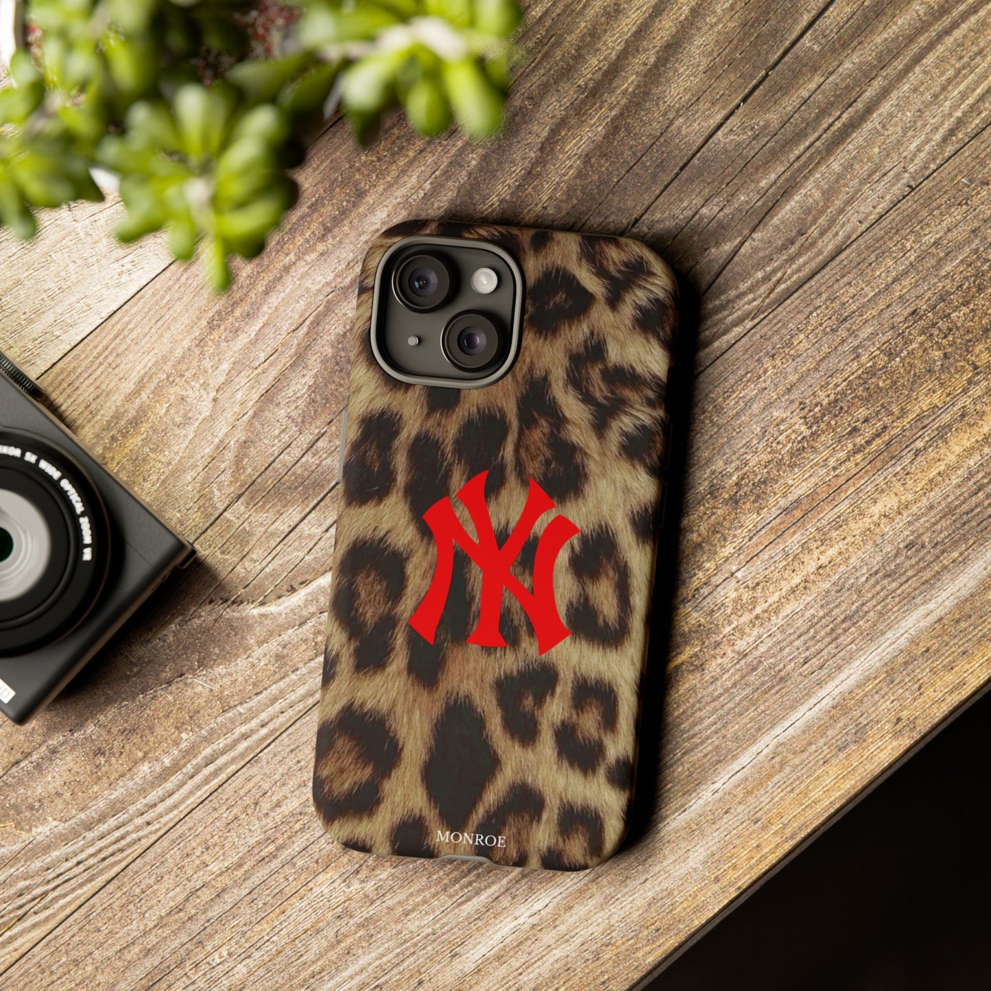 Leopard Print NY Tough Case