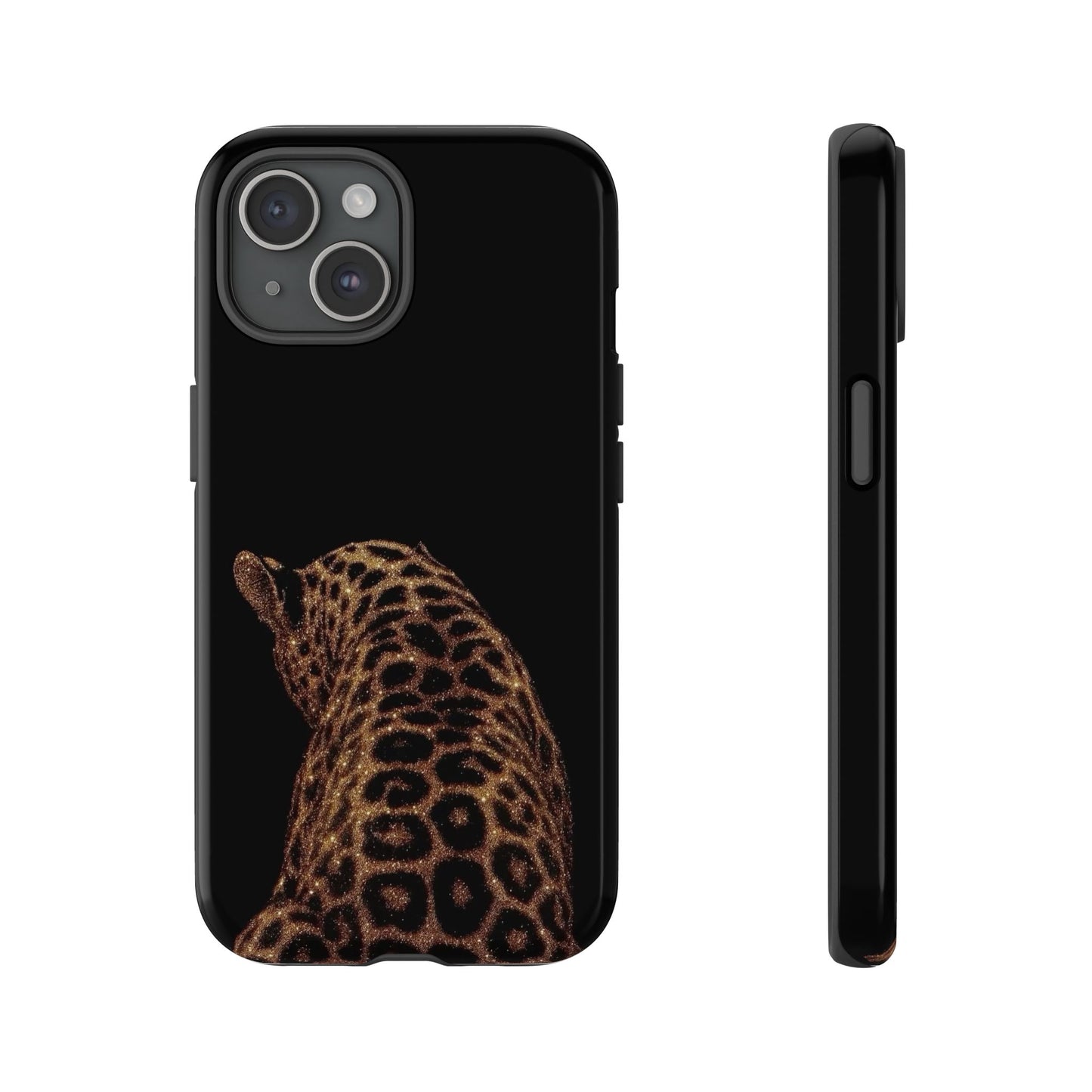 Leopard Back Tough Phone Case