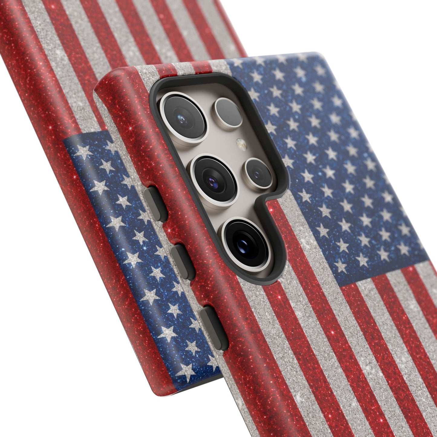 America Glitter Tough Case