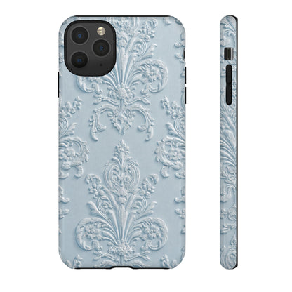 Blue Vintage Pattern Tough Case