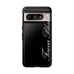 "Forever Blessed" Black Phone Cover