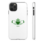 Irish Claddagh Symbol Green Tough Case