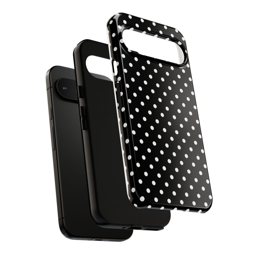 Black Polka Dot Phone Case