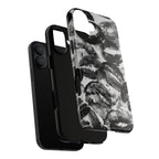 Black and Kiss Design Phone Case