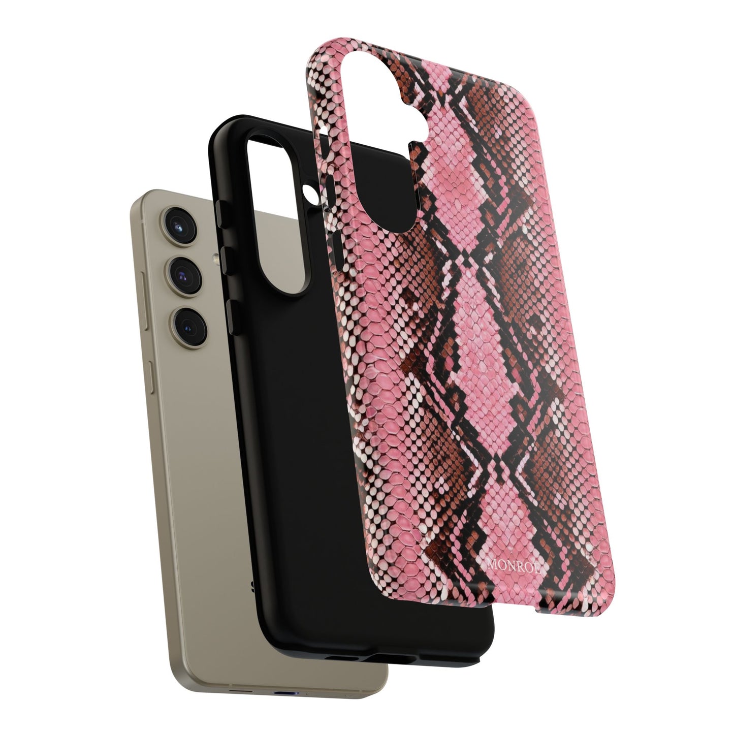 Pink Snake Tough Case