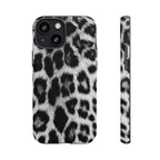 B&W Leopard Phone Case
