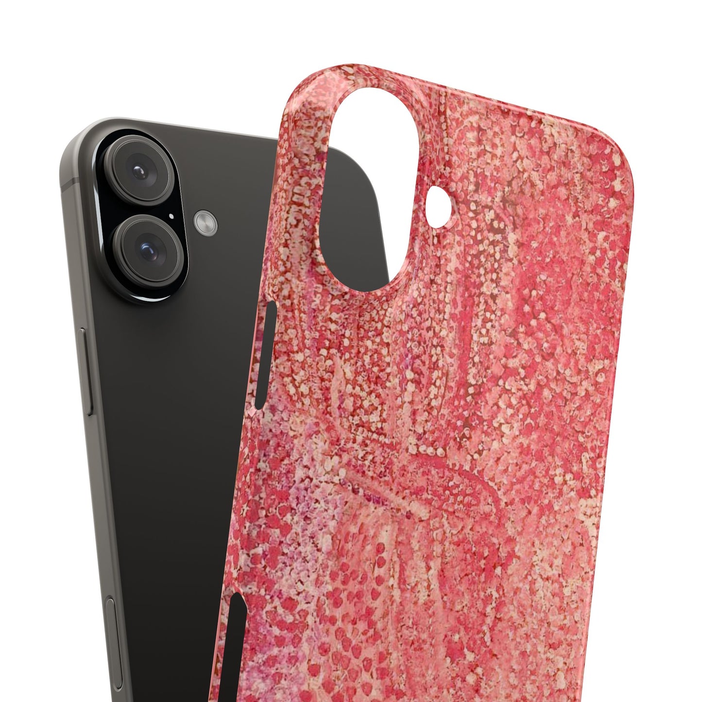 Pink Coral Texture Case
