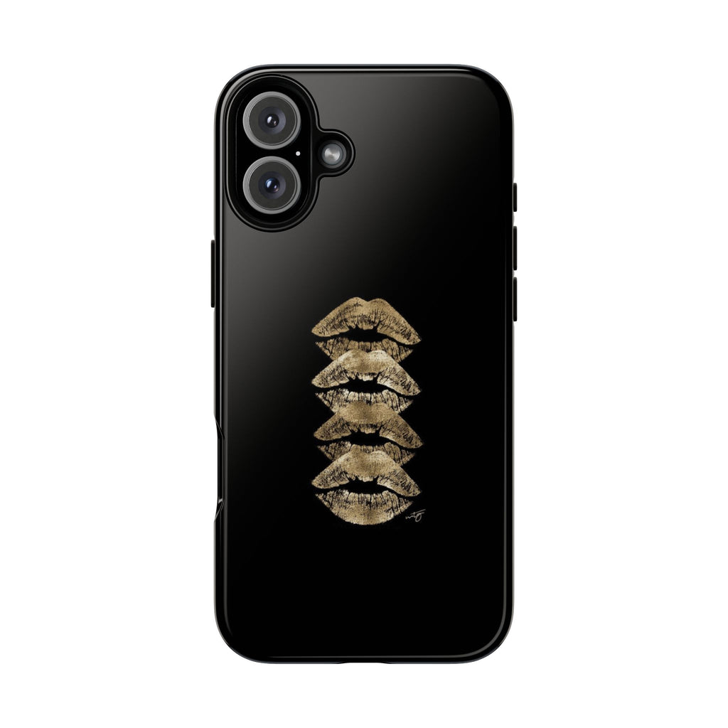 Golden Lipstick Phone Case