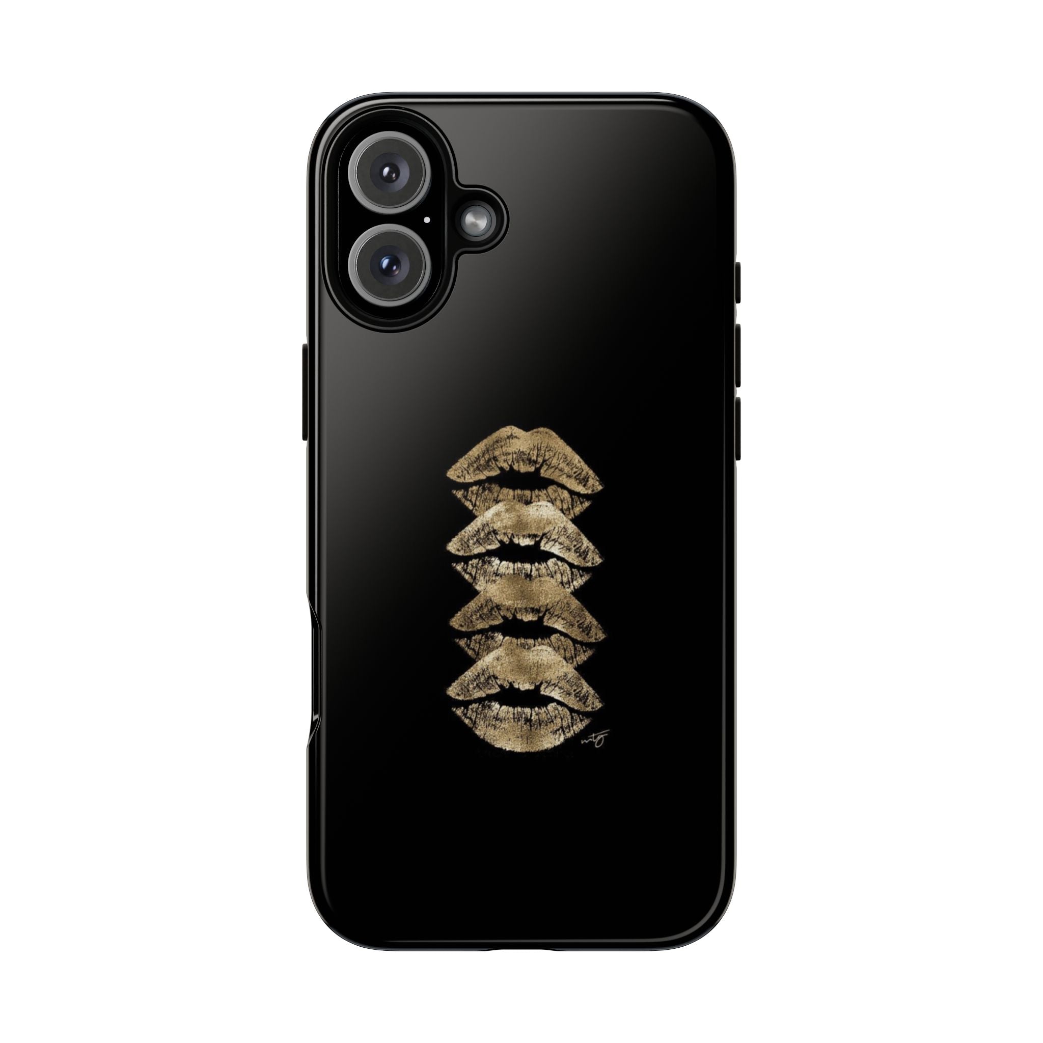Golden Lipstick Phone Case