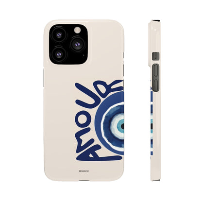 Blue Nazar Evil Eye Case