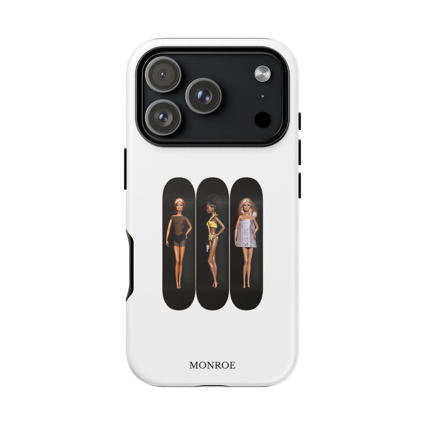 Retro Doll Skateboard Tough Case