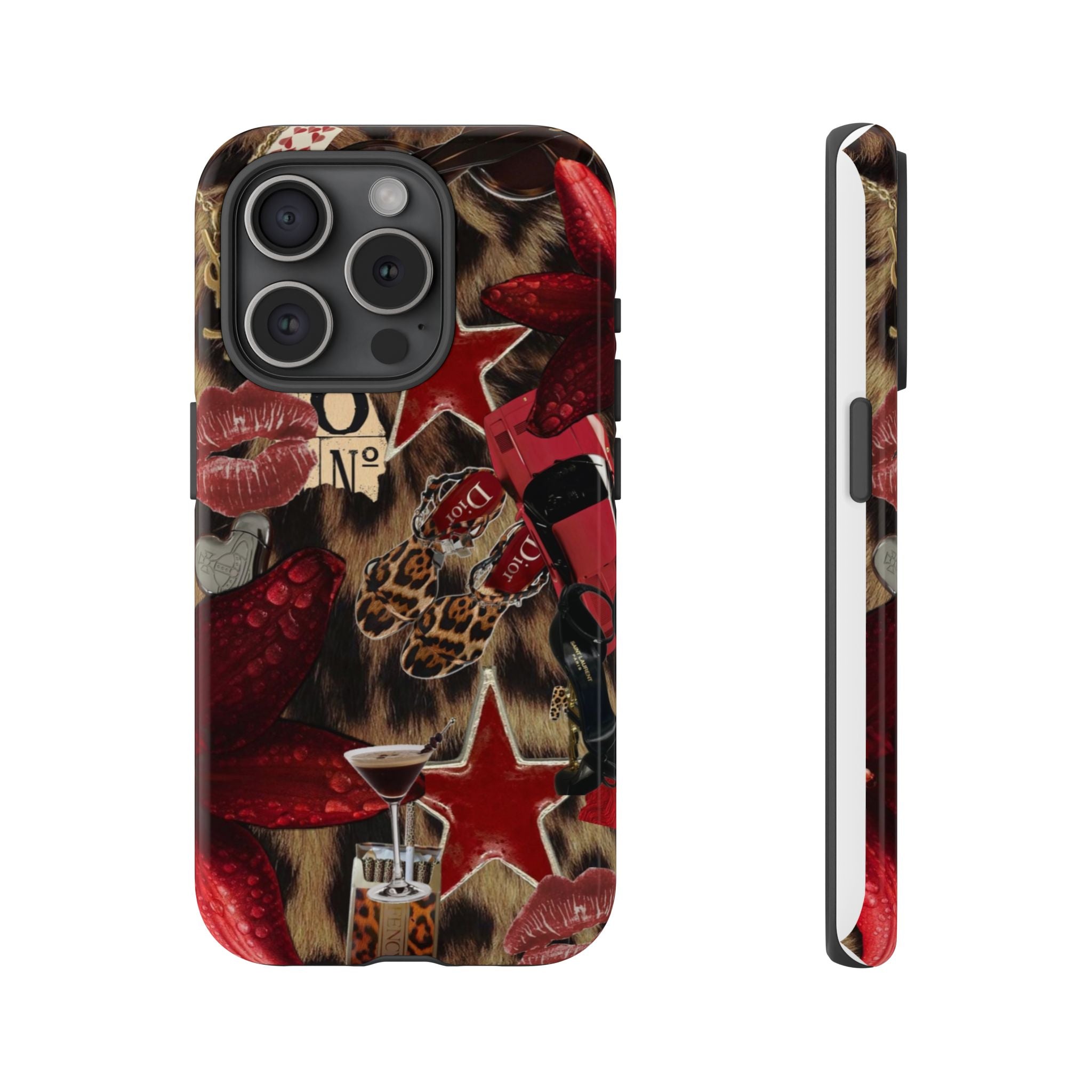 Cheetah Red Phone Case