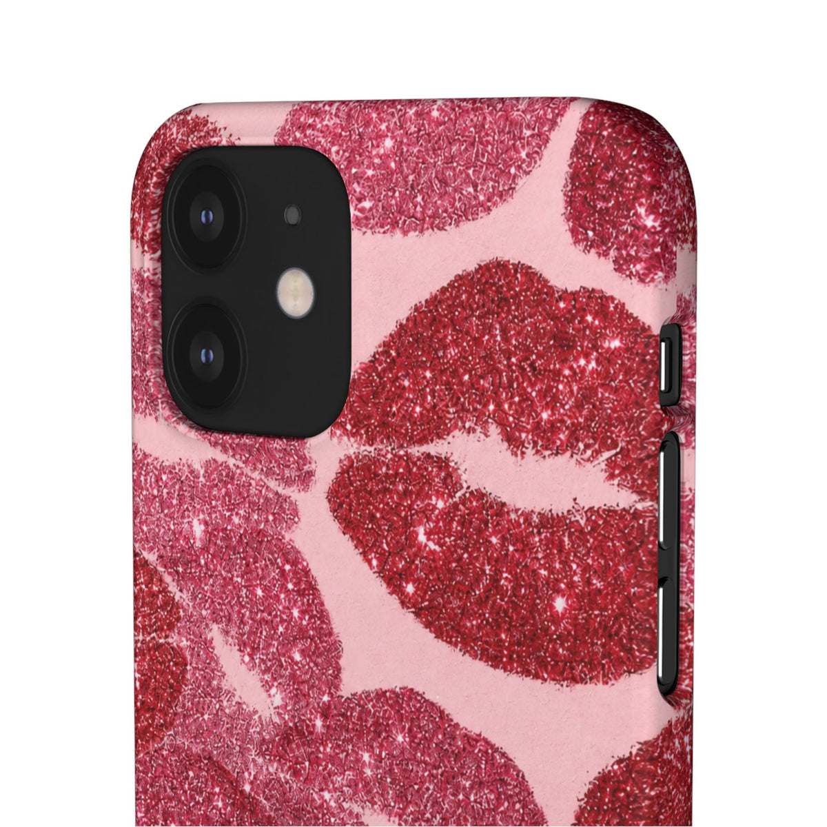 Pink Glitter Kiss Case