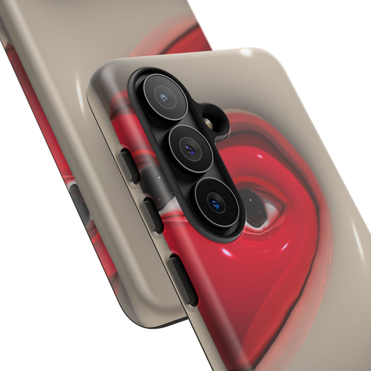 Red Heart Eyes Tough Case