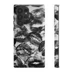 Black and Kiss Design Phone Case