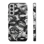 Black and Kiss Design Phone Case