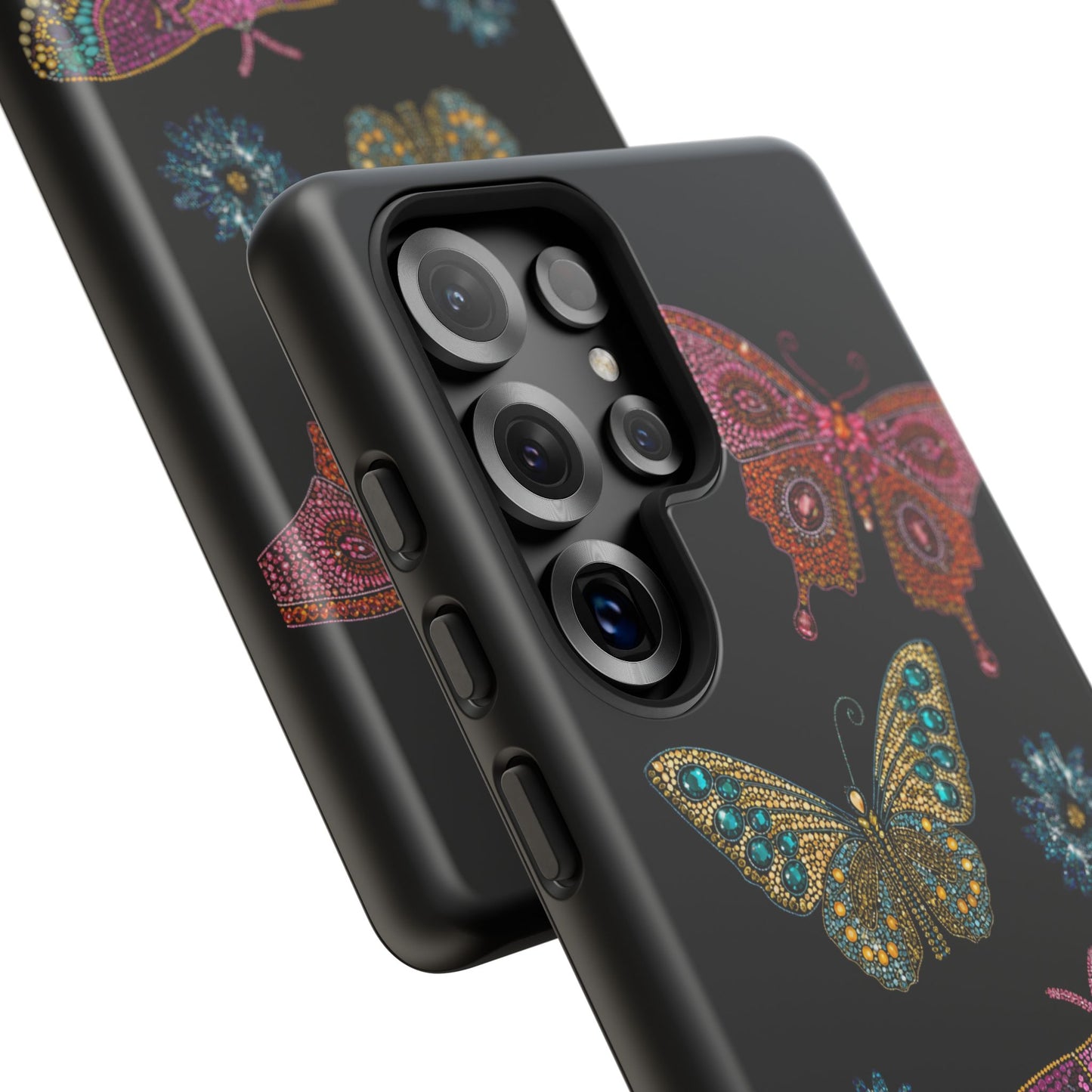 Butterfly Beaded Tough Case