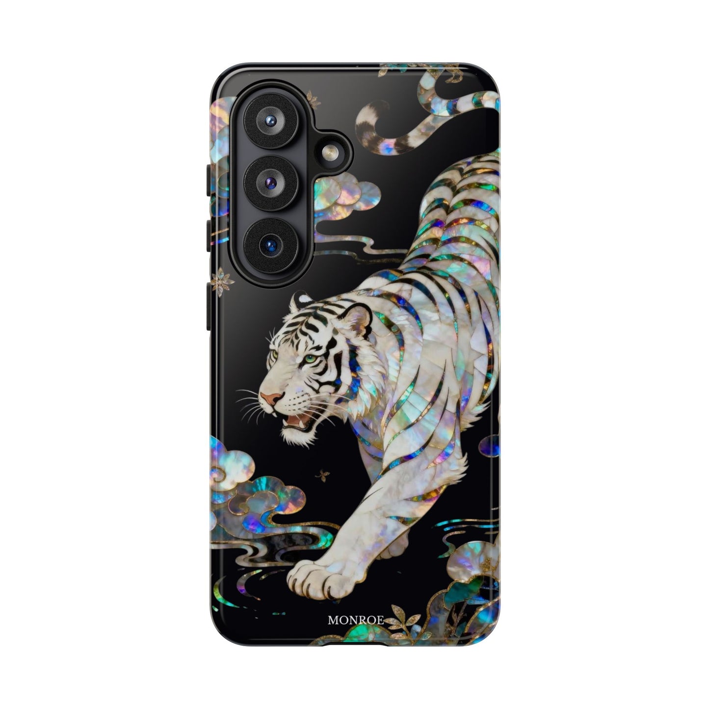 Iridescent White Tiger Tough Case