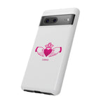 Pink Irish Claddagh Symbol Tough Phone Case