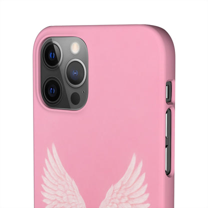 Pink Angel Wings Case
