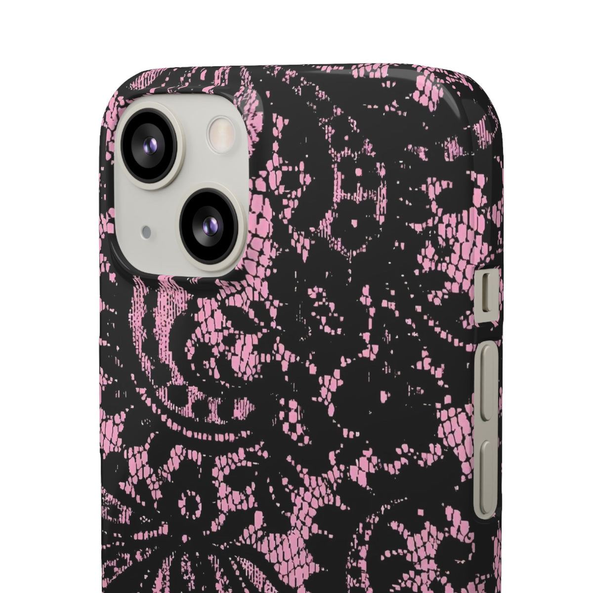 Pink Lace Pattern Case