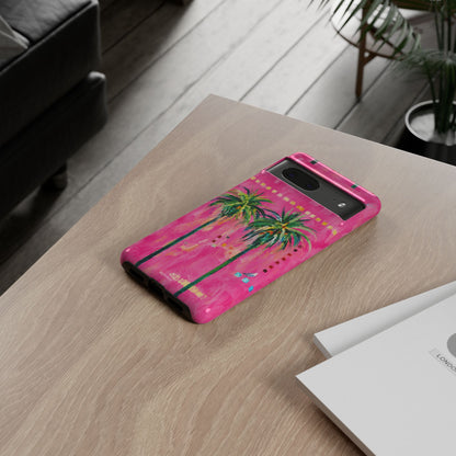Pink Tropical Tough Case