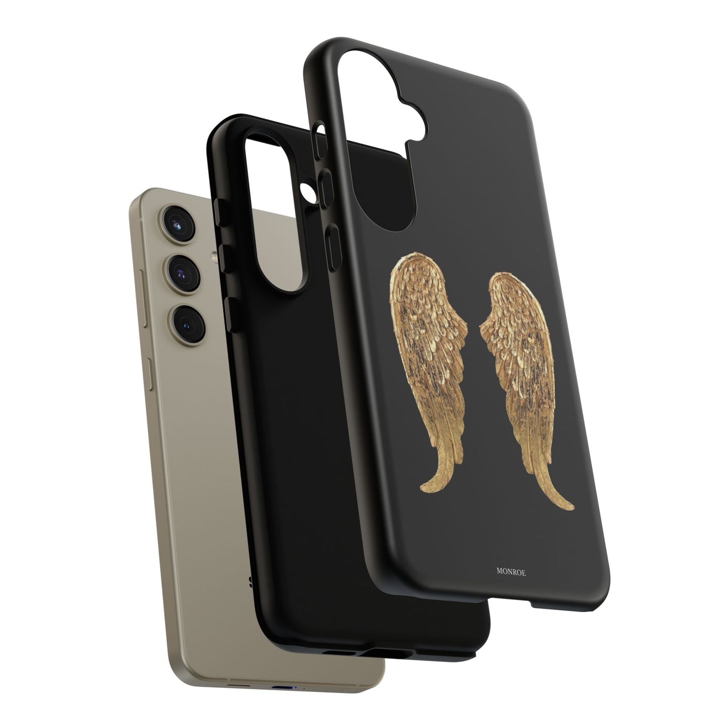 Gold Angel Wings Tough Case