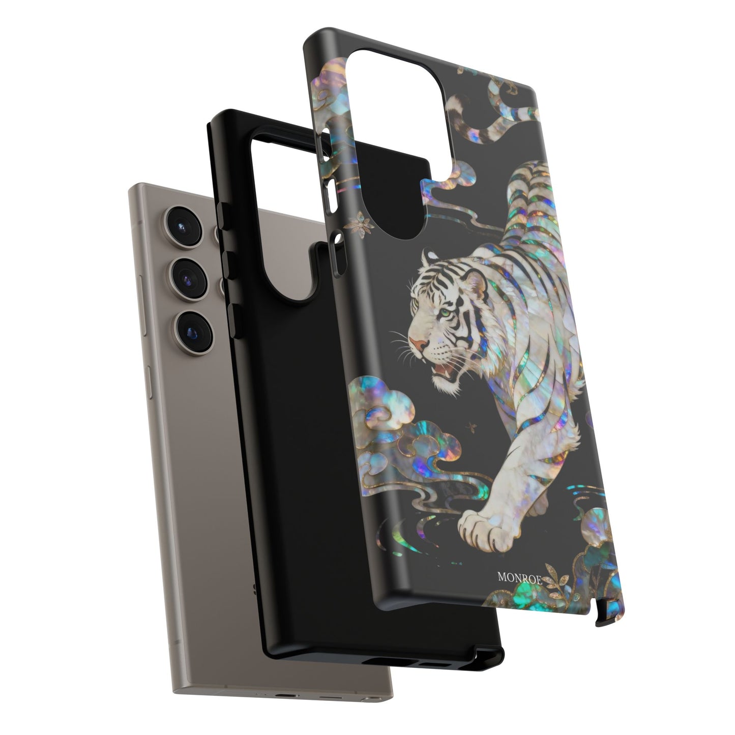Iridescent White Tiger Tough Case