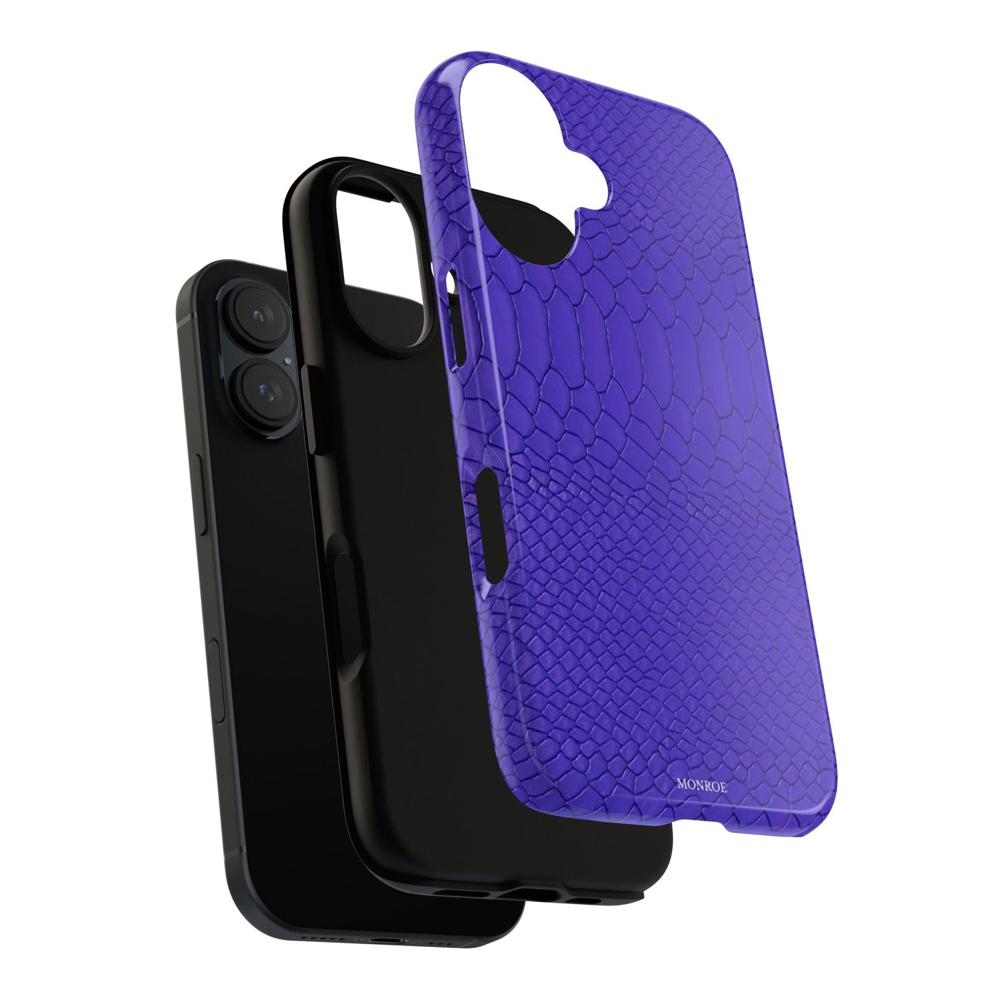 Dark Purple Snake Tough Case