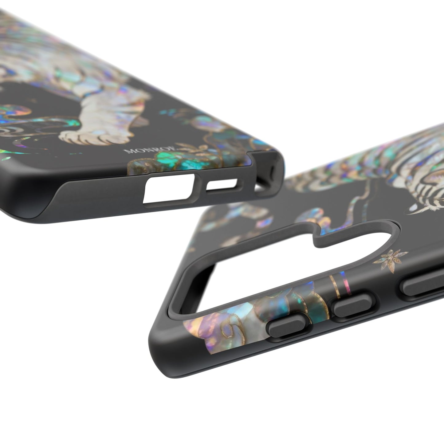 Iridescent White Tiger Tough Case