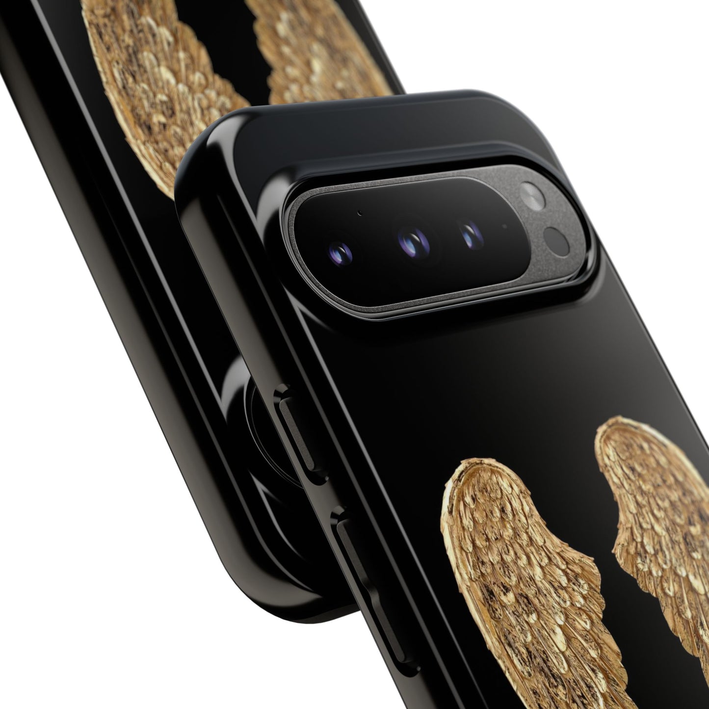 Gold Angel Wings Tough Case
