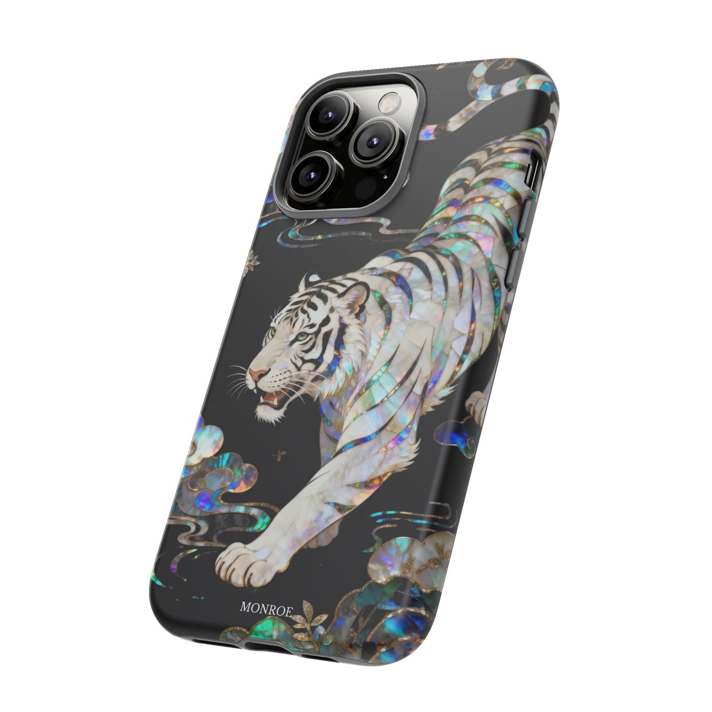 Iridescent White Tiger Tough Case