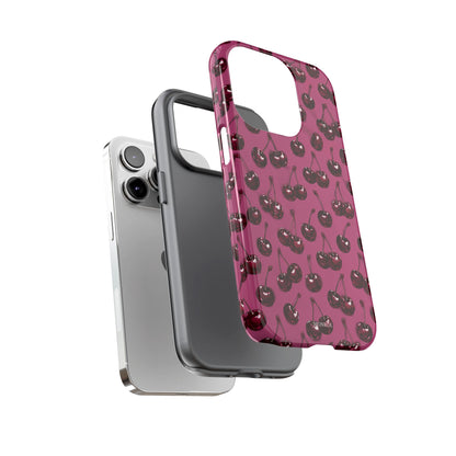 Burgundy Cherries Tough Case