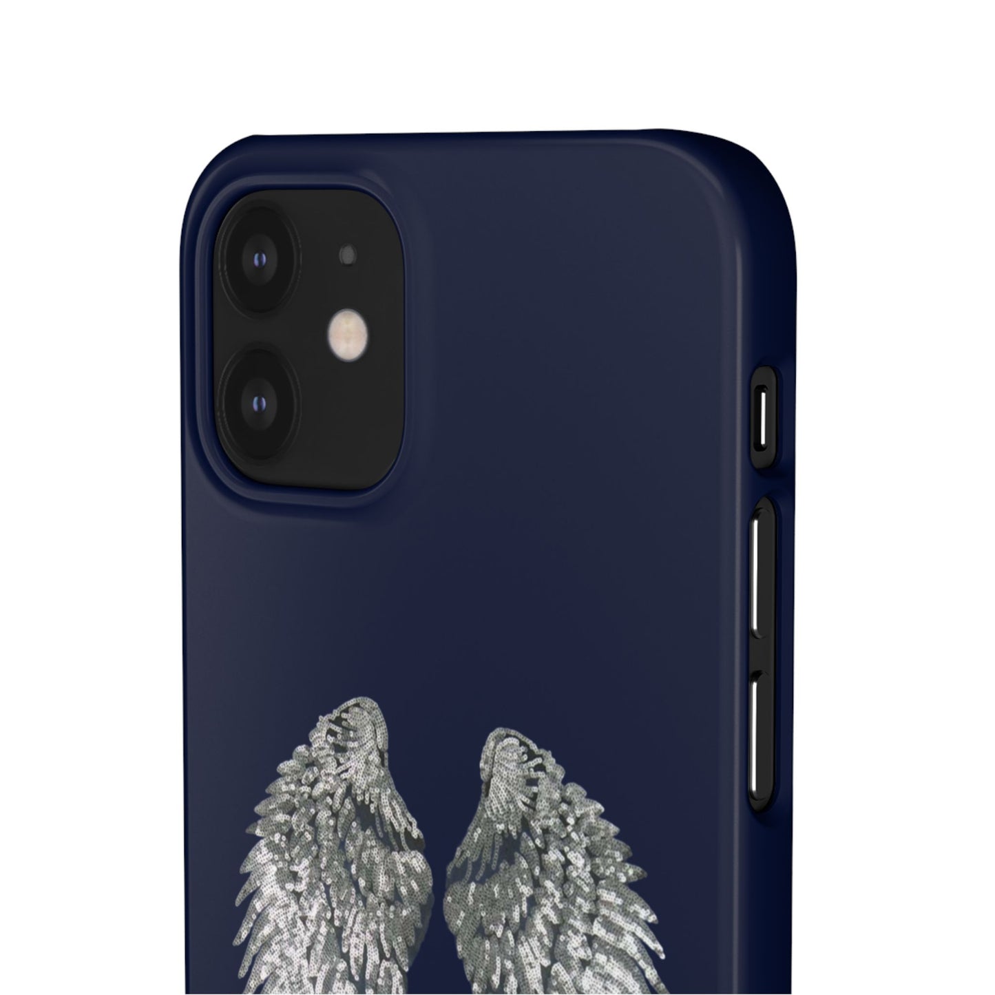 Navy Angel Wings Case