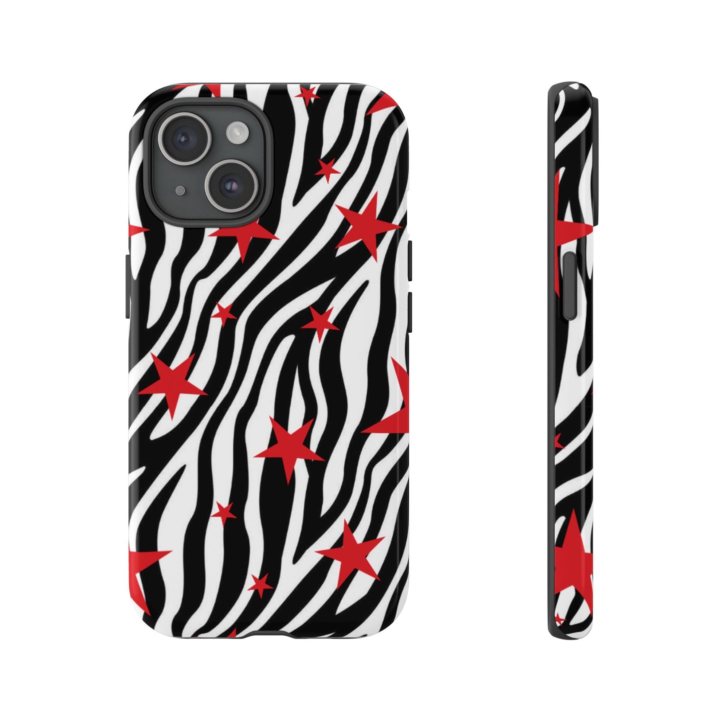 Zebra Red Stripes Tough Case