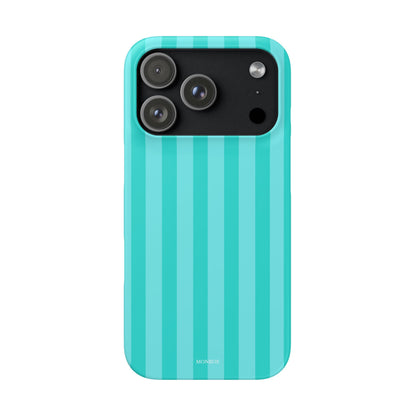 Striped Aqua Case