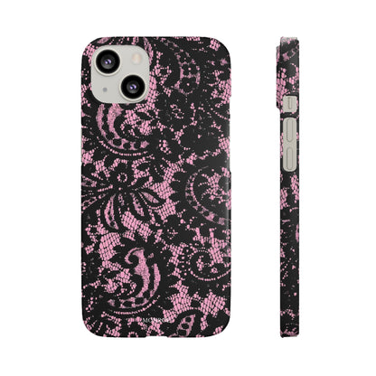 Pink Lace Pattern Case
