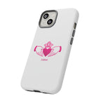 Pink Irish Claddagh Symbol Tough Phone Case