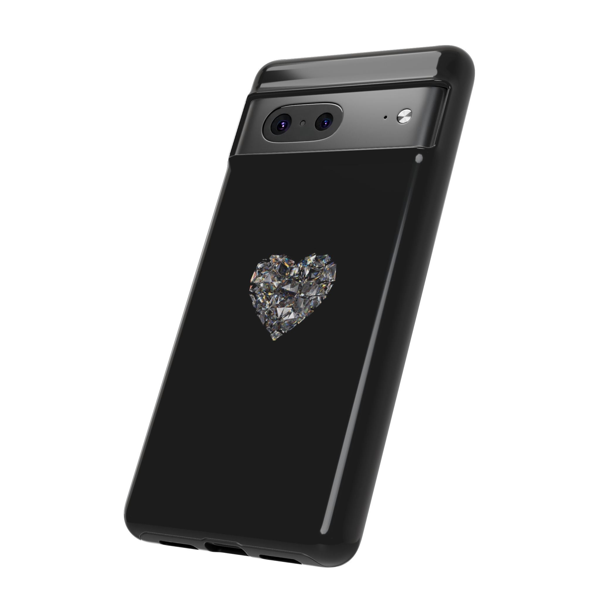 Crystal Heart Phone Case