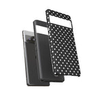 Black Polka Dot Phone Case