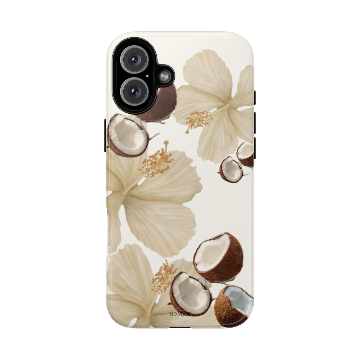 Tropical Coconut Floral Tough Case