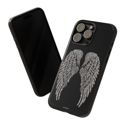 Silver Angel Wings Tough Case