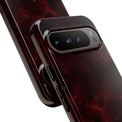 Burgundy Galaxy Tough Case
