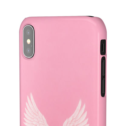 Pink Angel Wings Case