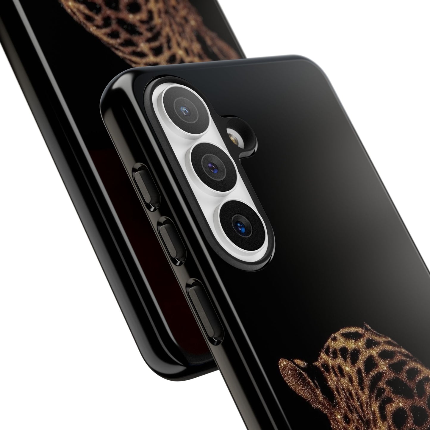 Leopard Back Tough Phone Case