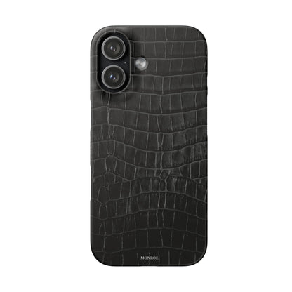 Black Croc Case