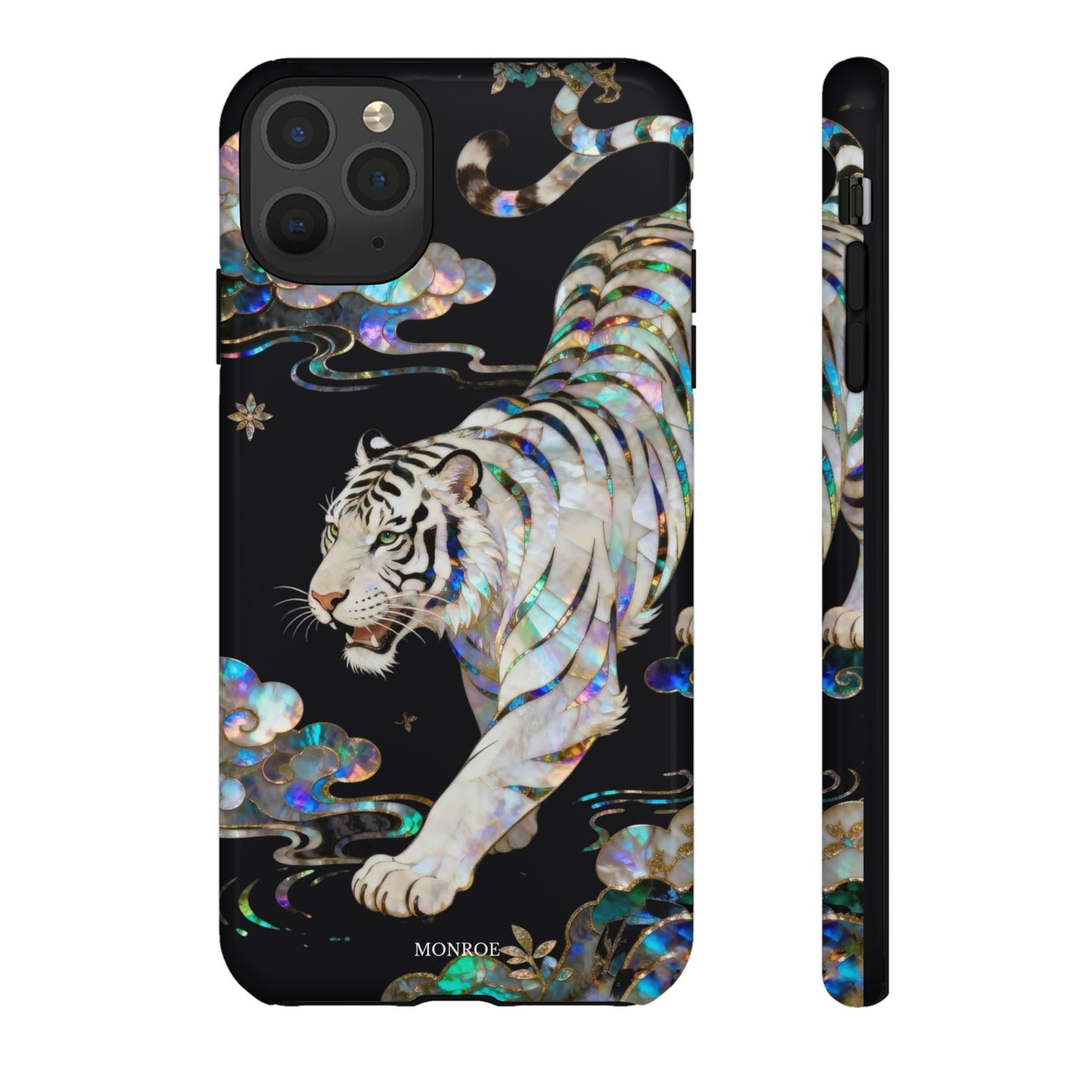 Iridescent White Tiger Tough Case