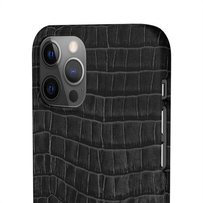 Black Croc Case