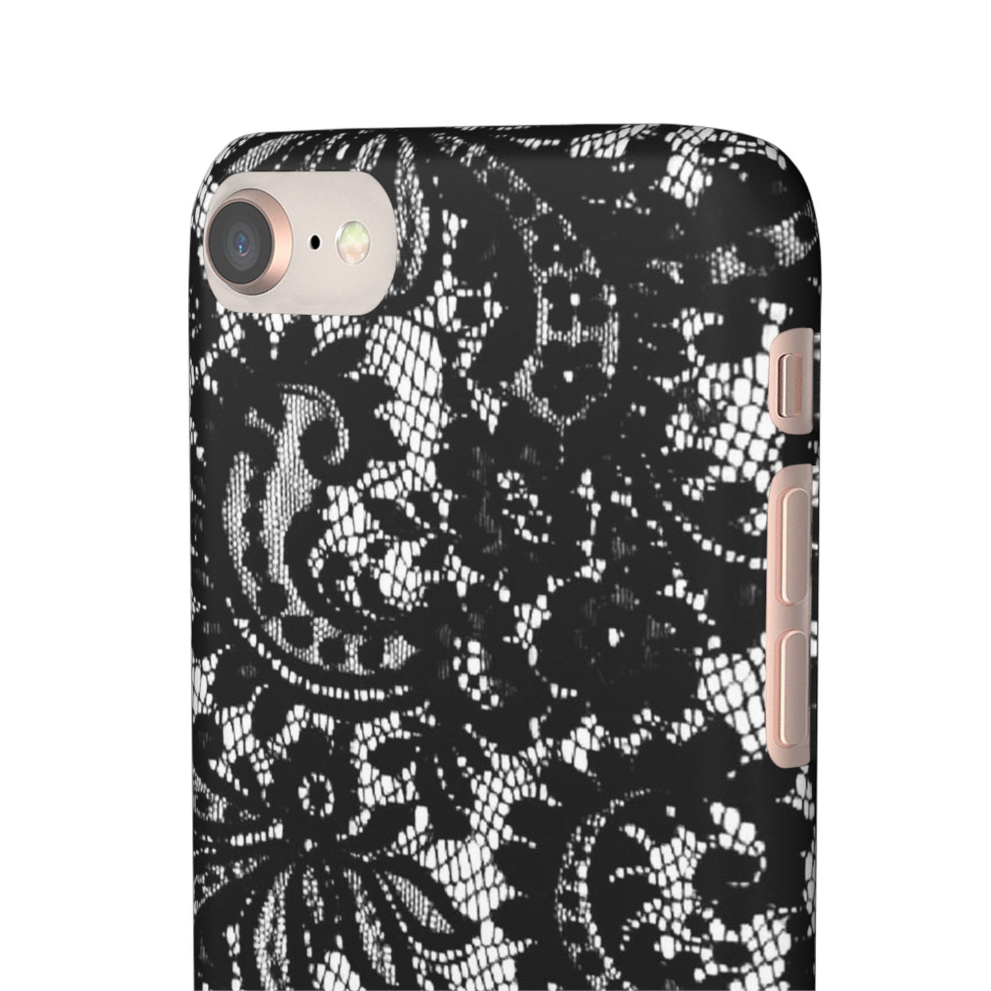 Black Lace Elegant Pattern Case